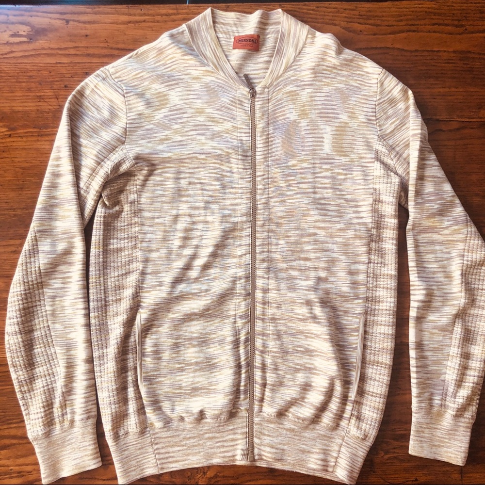 Missoni Green Zip Jacket